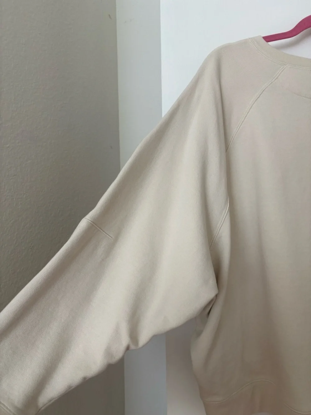 Calvin Klein Oversized Neutral Crewneck Sweatshirt